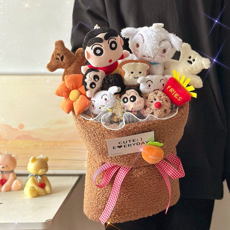 Back-To-School Plush Bouquet Gift For Girlfriend, Creative Stuffed Animal Bouquet, Christmas And Valentine'S Day Gift - Image 5